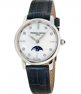 Frederique Constant Slimline Ladies Moonphase, Affordable Swiss Watches