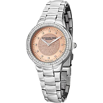 Stuhrling Original Women's 851.02 Sparkle Date Silver