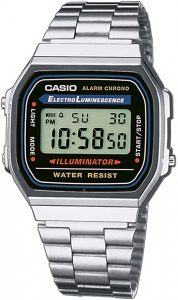 Casio Men's Vintage A168WA-1 Electro Luminescence Watch