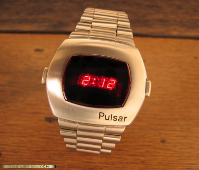 Pulsar Time Computer Watch