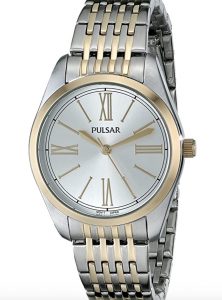 Pulsar PG2008 Ladies’ Two-Tone Watch, Pulsar Watches