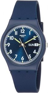 Swatch Unisex GN718 Originals Navy Blue Watch, Nurses Watch
