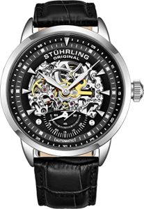 Stuhrling Original Mens Automatic Watch Skeleton Watches for Men