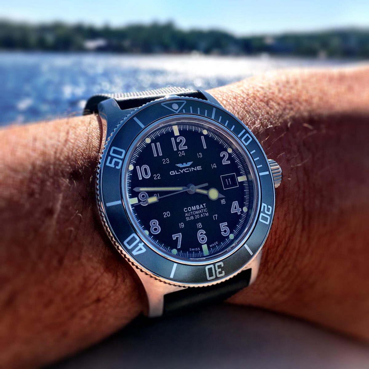 glycine combat sub history