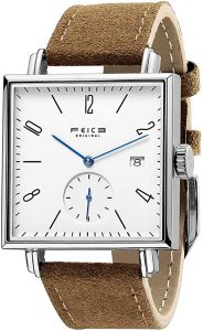 FEICE Unisex Square Men's Bauhaus Automatic Watch