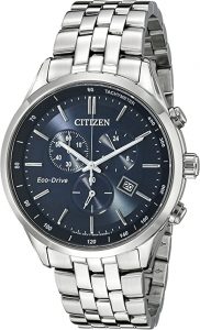 Citizen Men's Eco-Drive Chronograph Stainless Steel Watch with Date