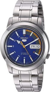 Seiko Men's Seiko 5 Stainless Steel Watch (SNKK27)