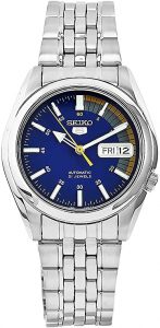 Seiko 5 Automatic Blue Dial Stainless Steel Men's Watch (SNK371K1)